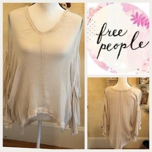Free people light blouse